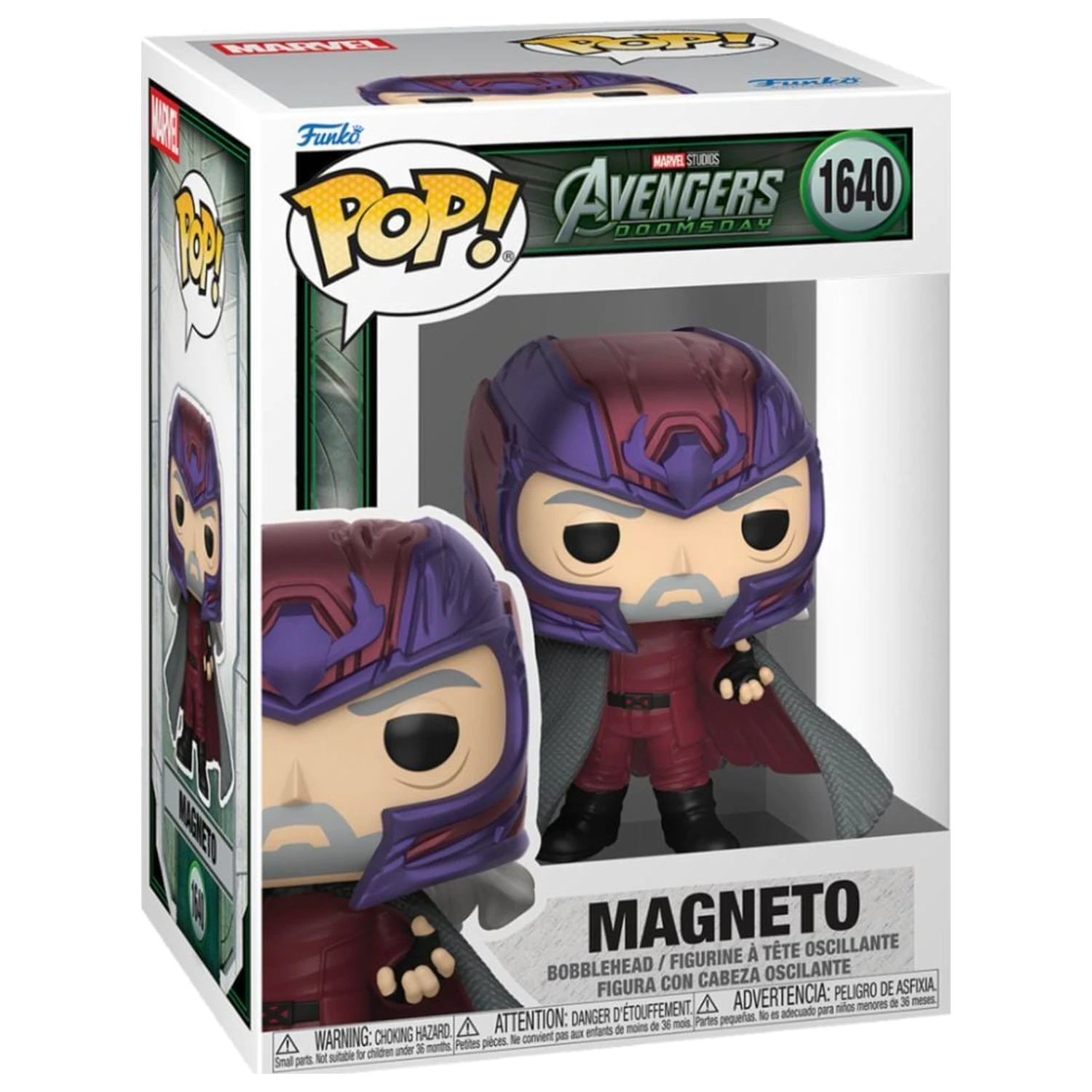 Funko POP figúrka Marvel Studios Avengers Doomsday Magneto produktová fotografia