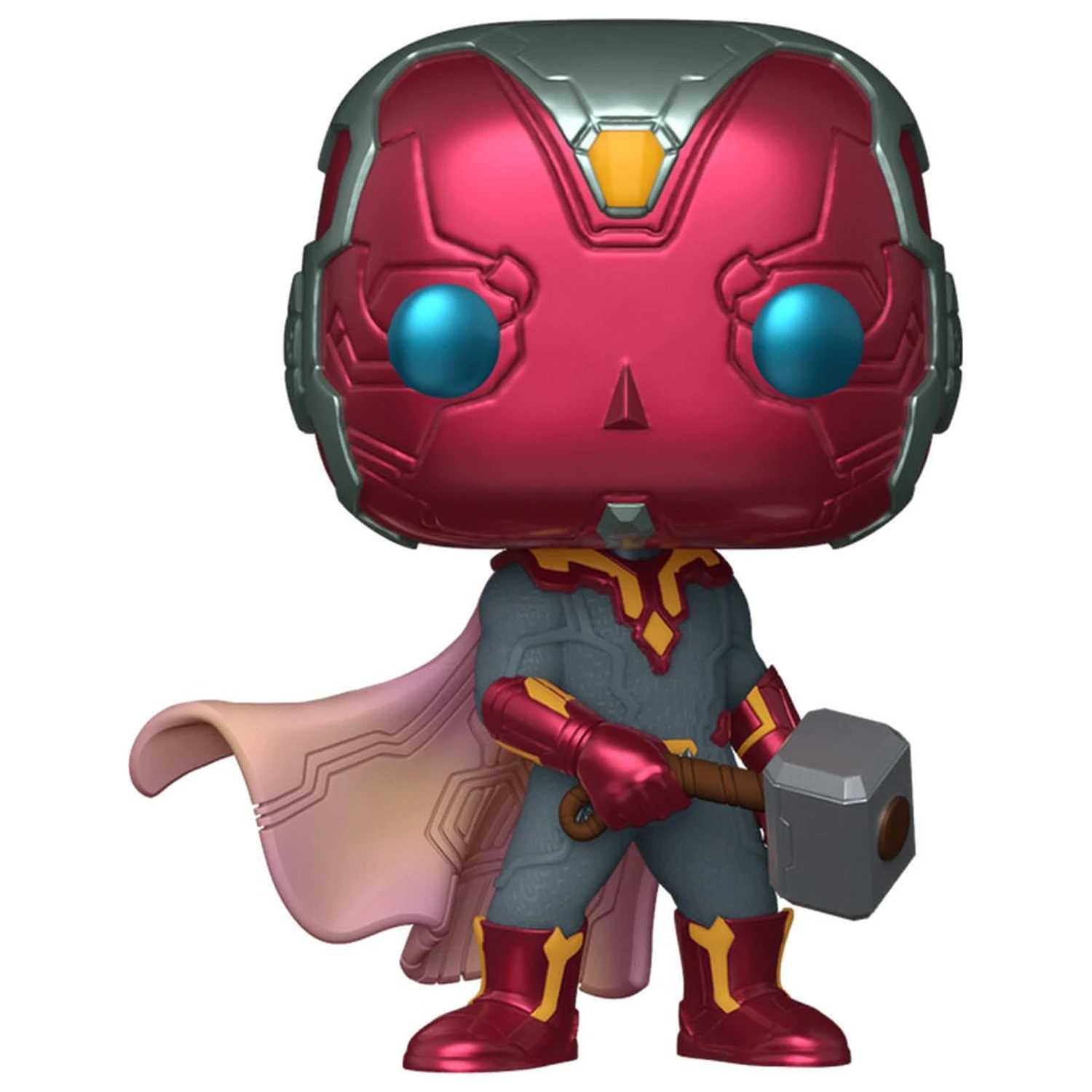 Funko POP figúrka Marvel Studios The Infinity Saga Vision with Mjölnir produktová fotografia
