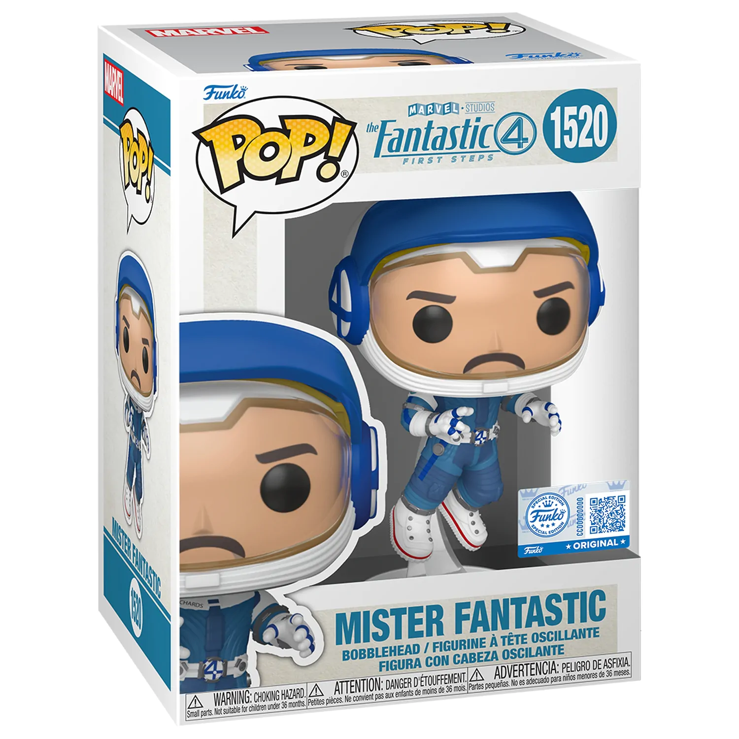 Funko POP figúrka Marvel The Fantastic 4 Mister Fantastic produktová fotografia