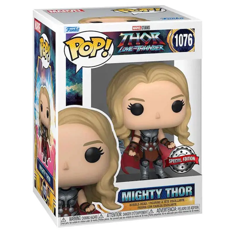 Thor: Love and Thunder POP! Marvel Vinyl figúrka Mighty Thor 9 cm termékfotó