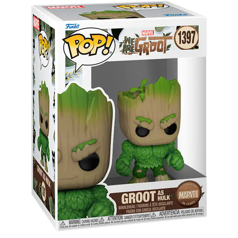 Funko POP figúrka Marvel We Are Groot - Groot as Hulk termékfotó