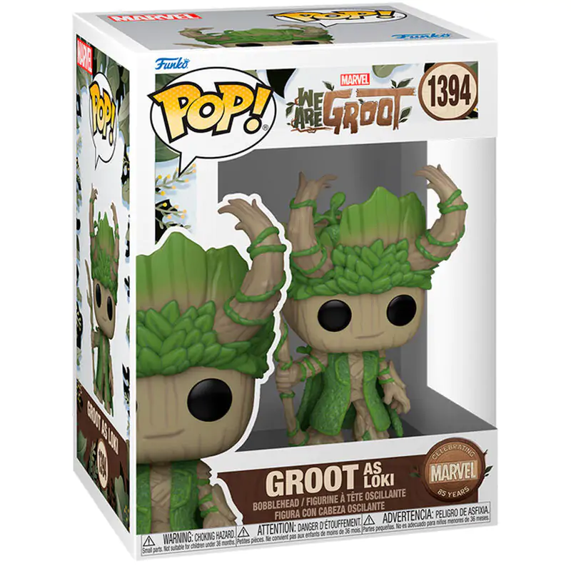 Funko POP figúrka Marvel We Are Groot - Groot ako Loki termékfotó