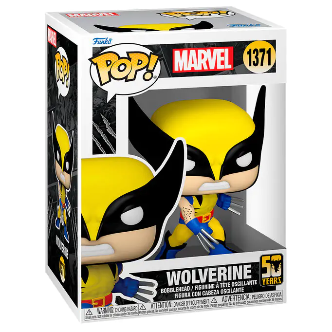 Funko POP figúrka Marvel Wolverine 50th Anniversary - Wolverine Classic Suit termékfotó