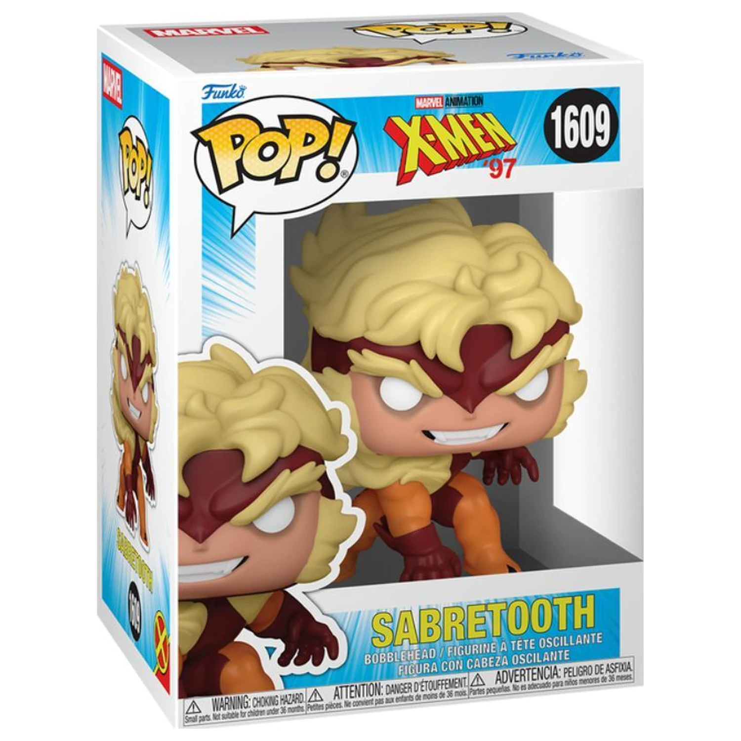 Funko POP figúrka Marvel X-Men '97 Sabretooth produktová fotografia