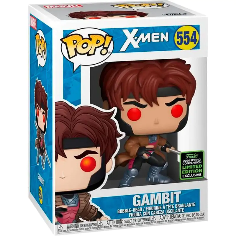 Figúrka POP Marvel X-Men Gambit Exclusive produktová fotografia