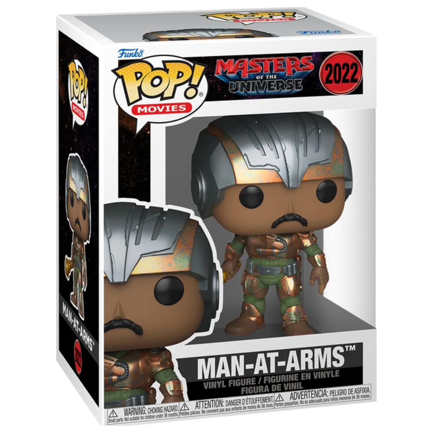 Funko POP figúrka Masters of the Universe Man-At-Arms Live Action produktová fotografia
