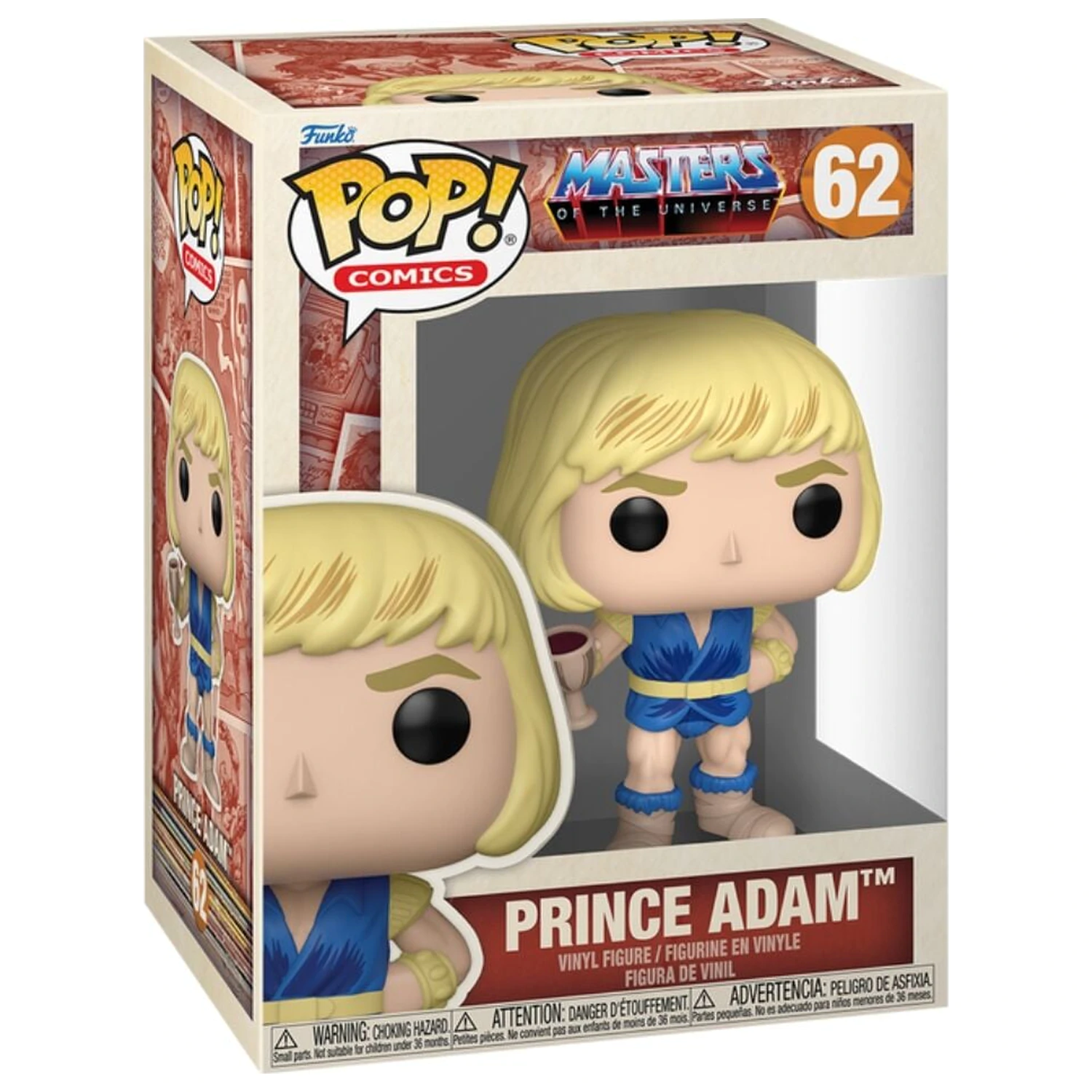 Funko POP figúrka Masters of the Universe Prince Adam produktová fotografia