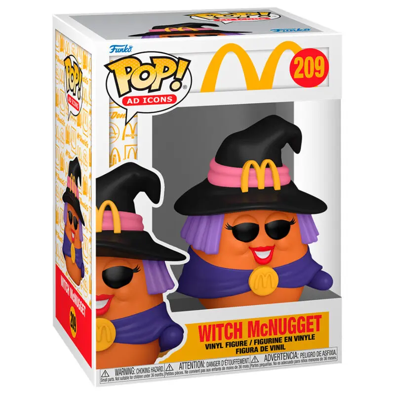 POP figúrka McDonalds Nugget Buddies Witch termékfotó