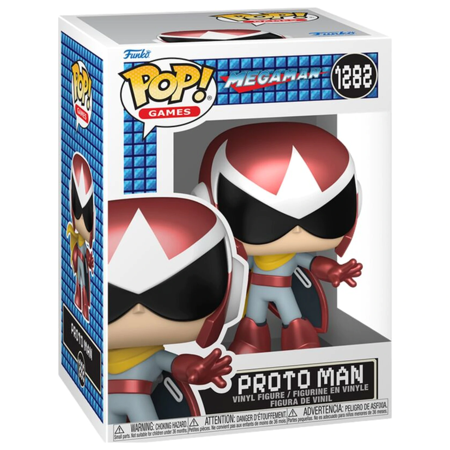 Funko POP figúrka Mega Man Proto Man produktová fotografia