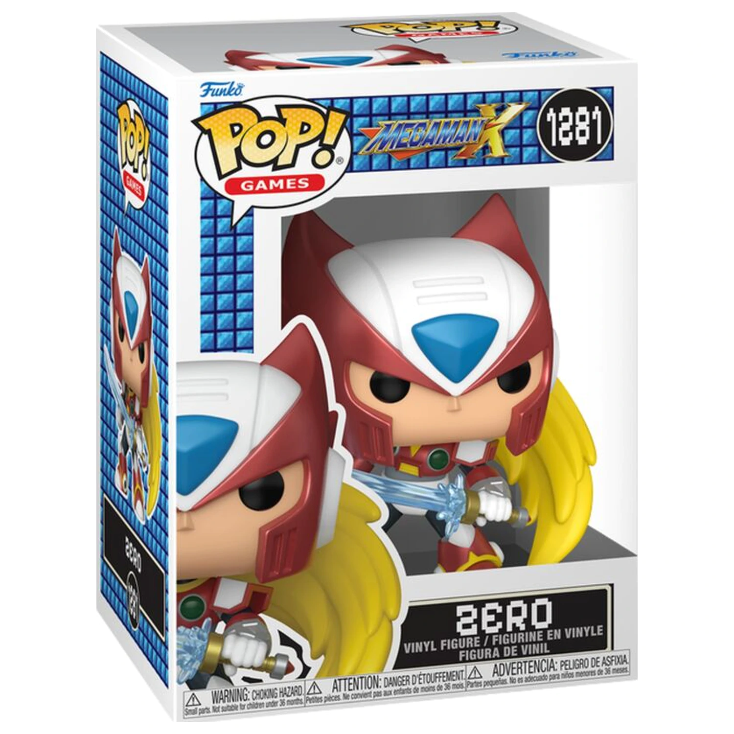 Funko POP figúrka Mega Man Zero produktová fotografia