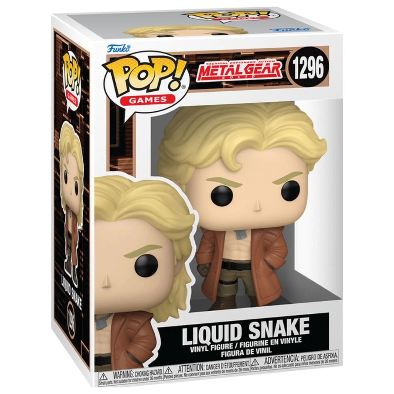 Funko POP figúrka Metal Gear Solid - Liquid Snake produktová fotografia