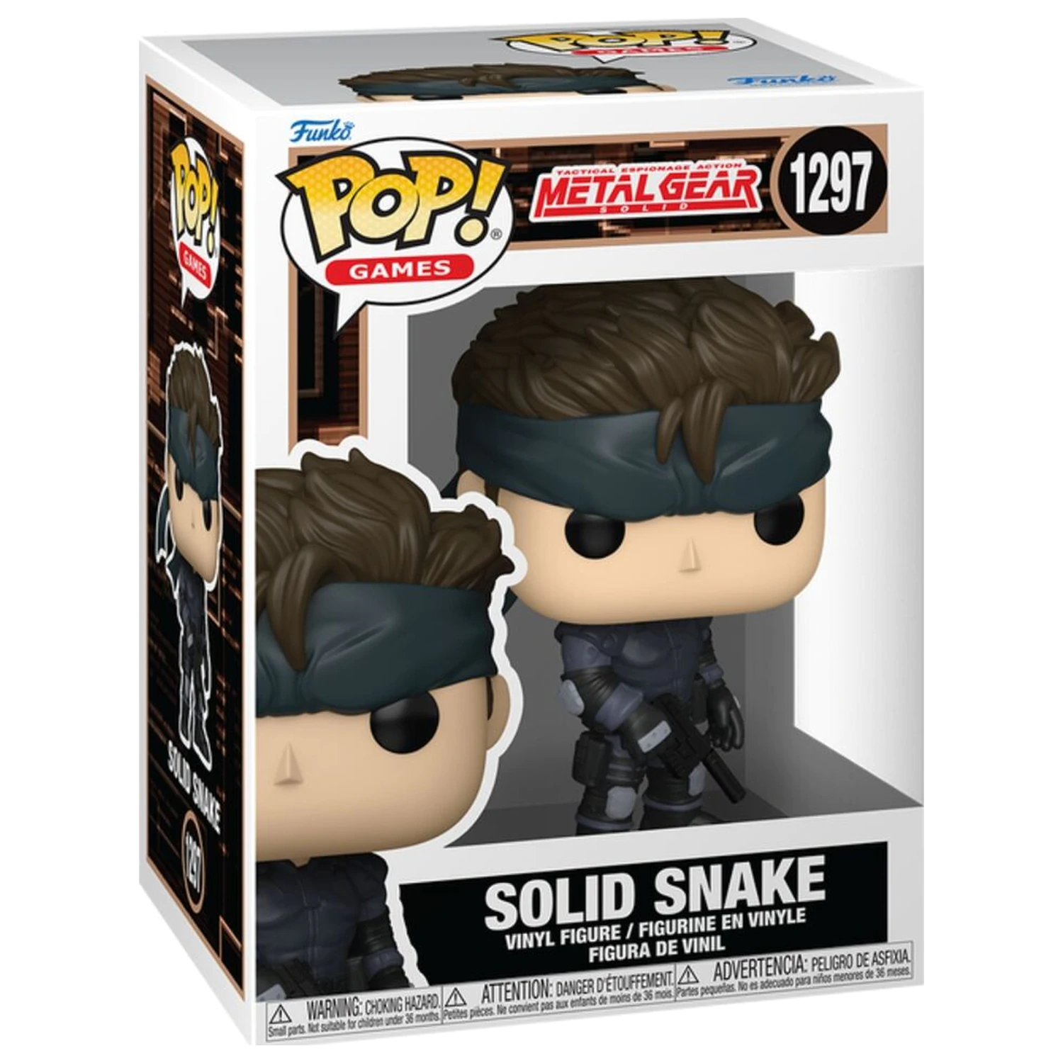 Funko POP figúrka Metal Gear Solid - Solid Snake produktová fotografia