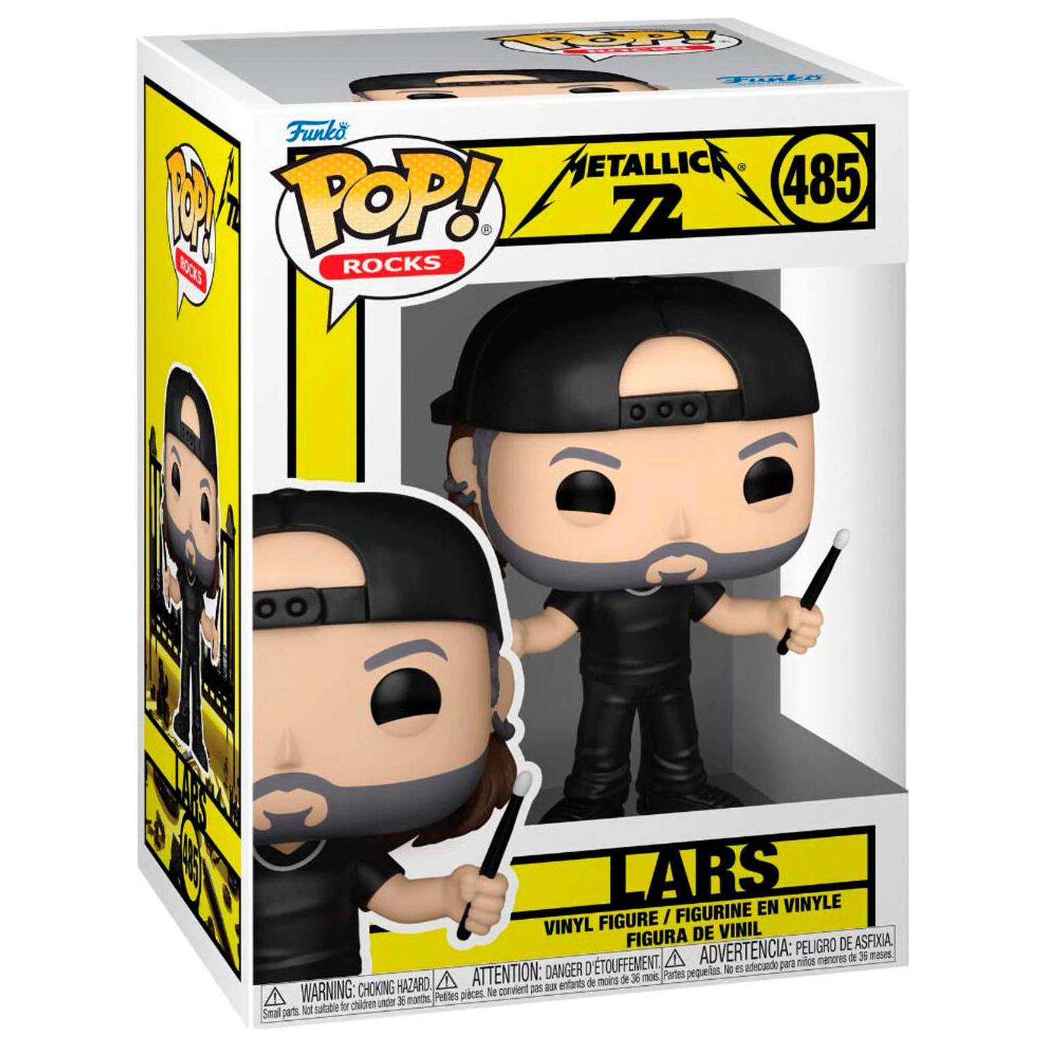 Funko POP figúrka Metallica 72 Lars produktová fotografia
