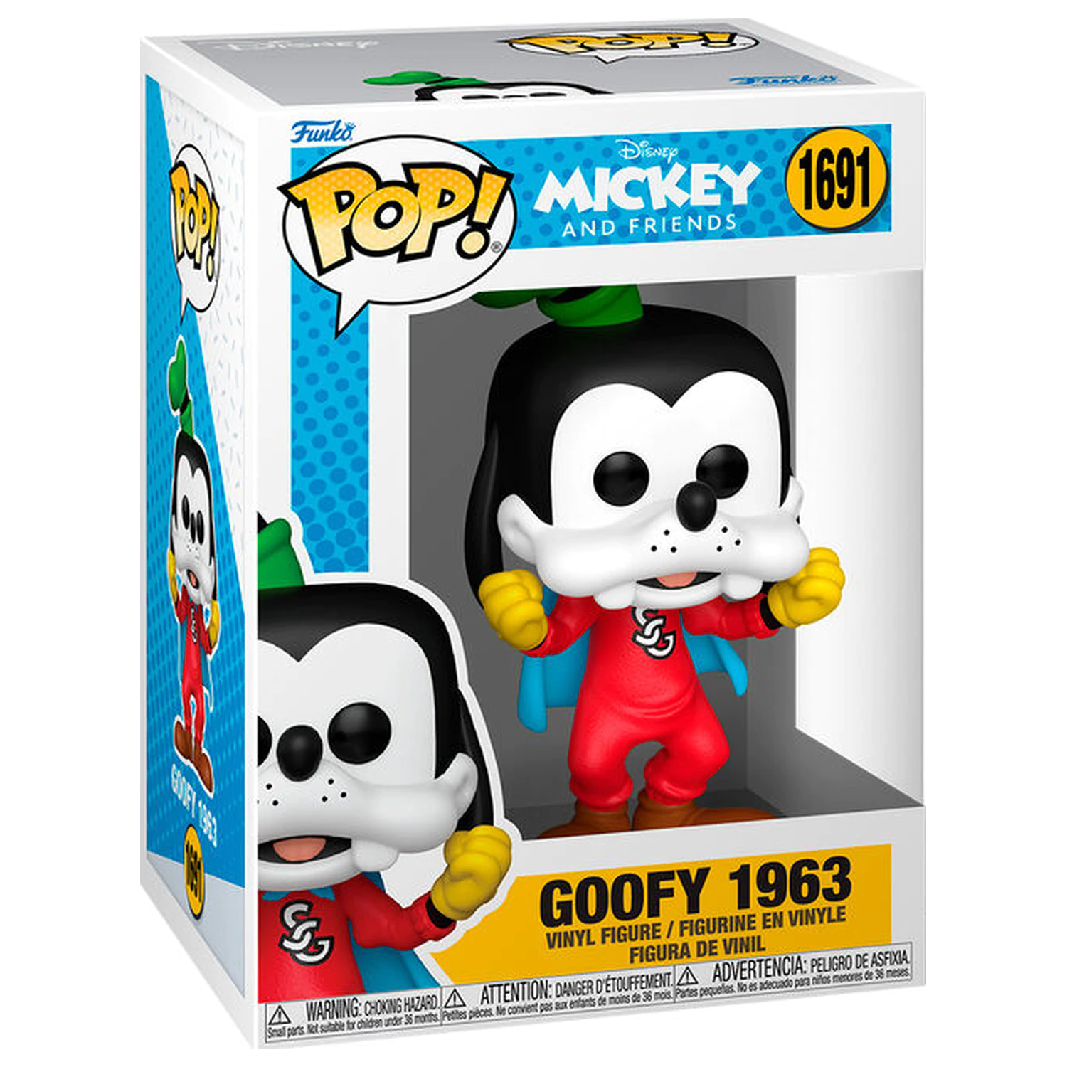 Funko POP figúrka Mickey and Friends Goofy 1963 produktová fotografia