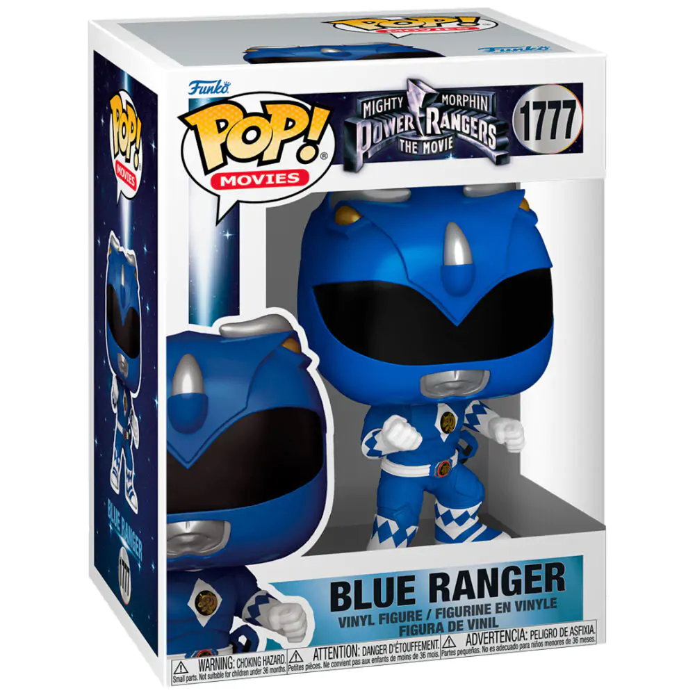Funko POP figúrka Mighty Morphin Power Rangers Blue Ranger produktová fotografia
