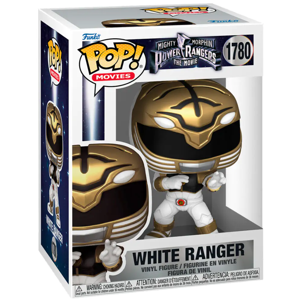 Funko POP figúrka Mighty Morphin Power Rangers White Ranger produktová fotografia