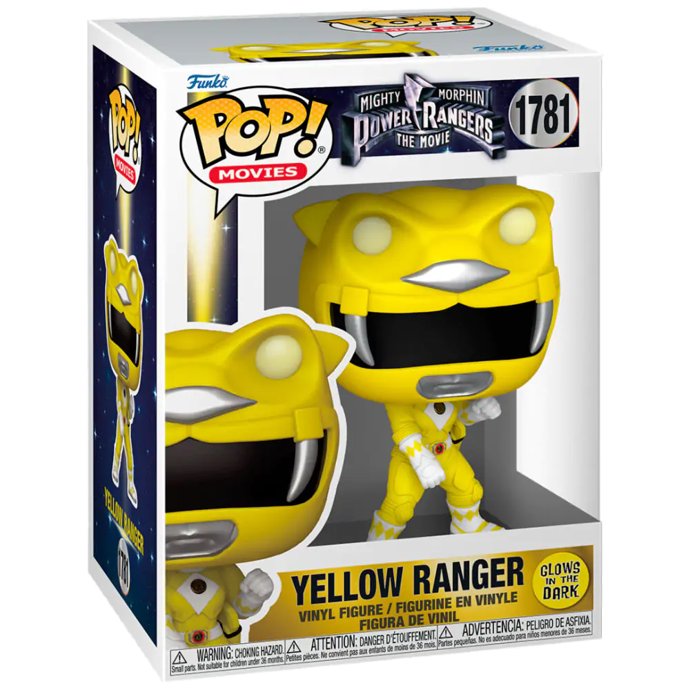 Funko POP figúrka Mighty Morphin Power Rangers Yellow Ranger produktová fotografia