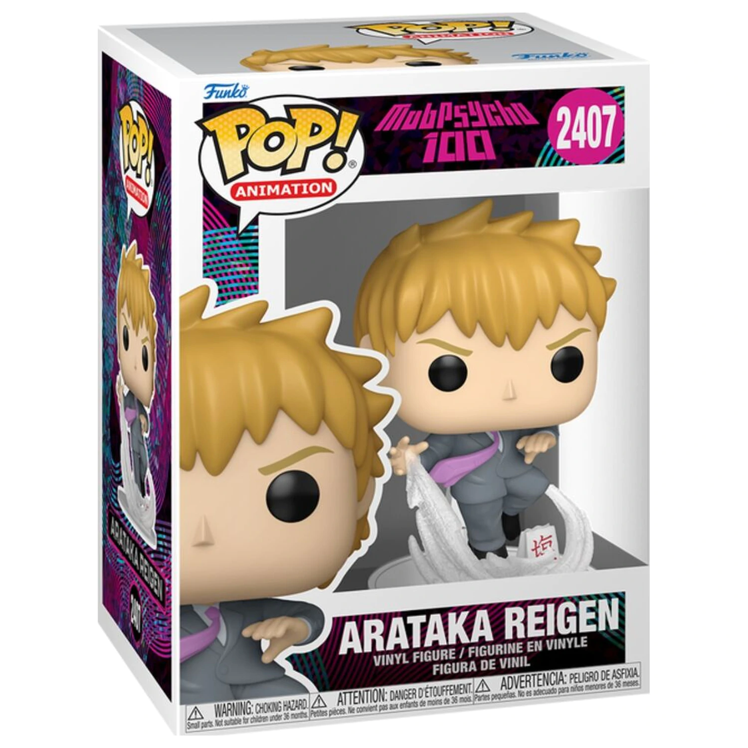 Funko POP figúrka Mob Psycho 100 Arataka Reigen produktová fotografia