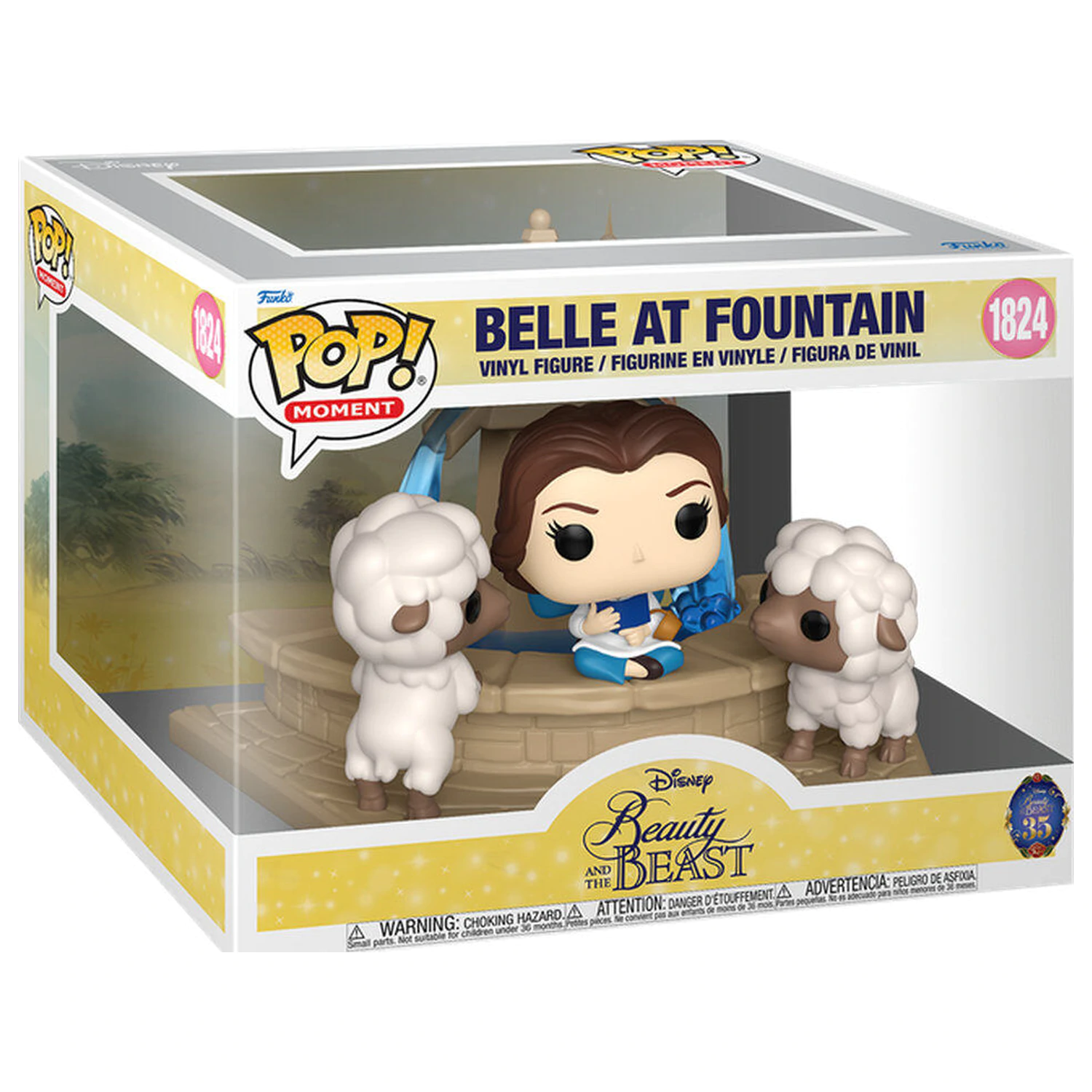 Funko POP figúrka Moment Disney Beauty And The Beast Belle at Fountain produktová fotografia