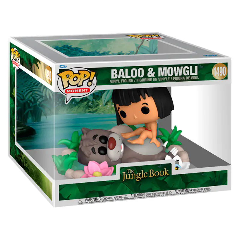 Funko POP figúrka Moment Disney El Libro de la Selva Baloo & Mowgli termékfotó