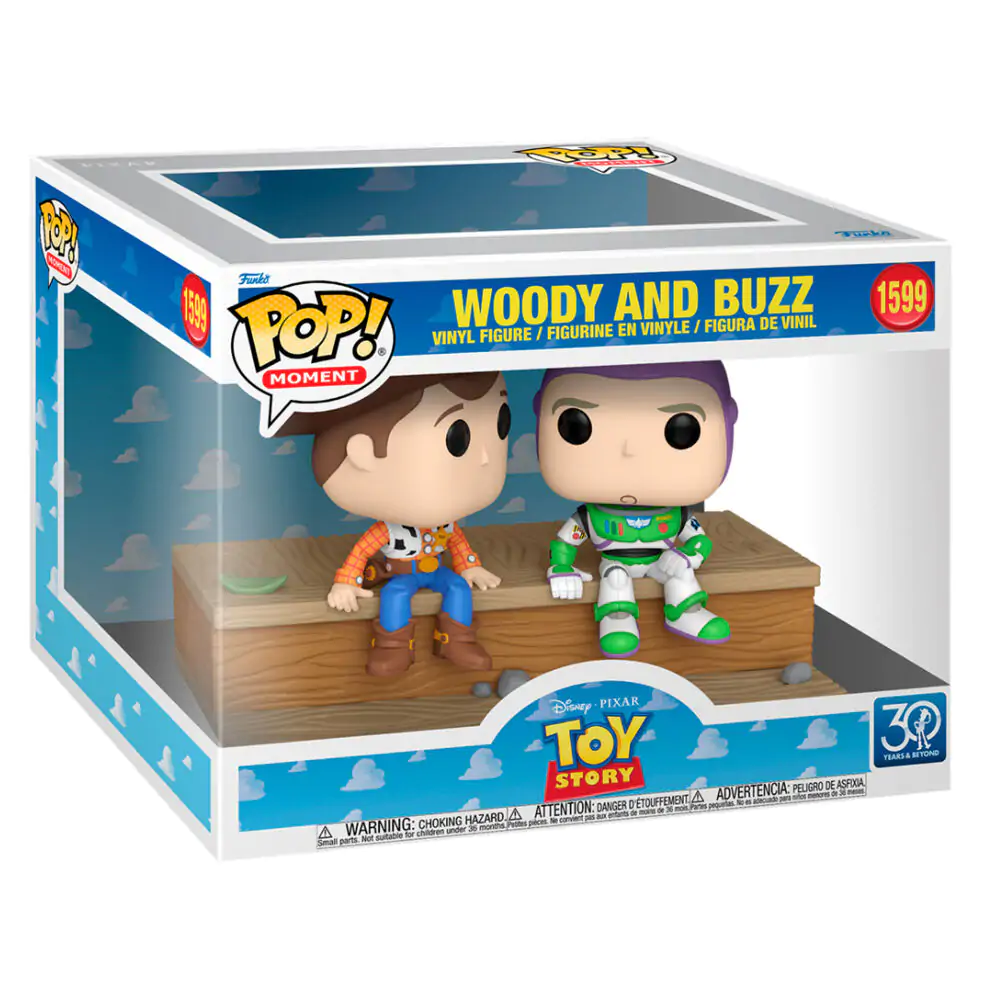 Funko POP figúrka Moment Disney Pixar Toy Story Woody & Buzz produktová fotografia