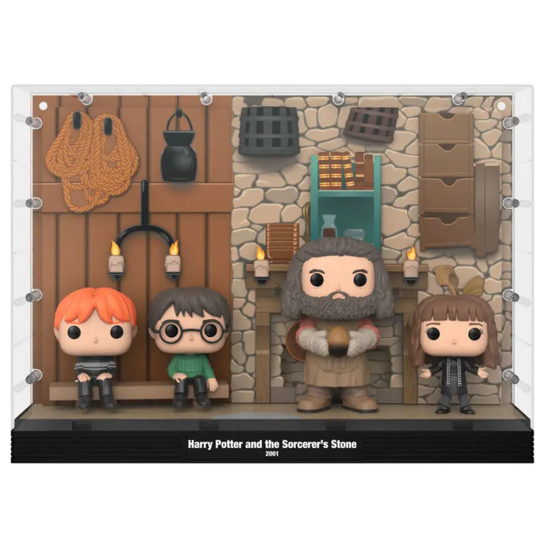 Harry Potter POP Moments Deluxe vinylové figúrky 4-Pack Hagrid's Hut 9 cm produktová fotografia