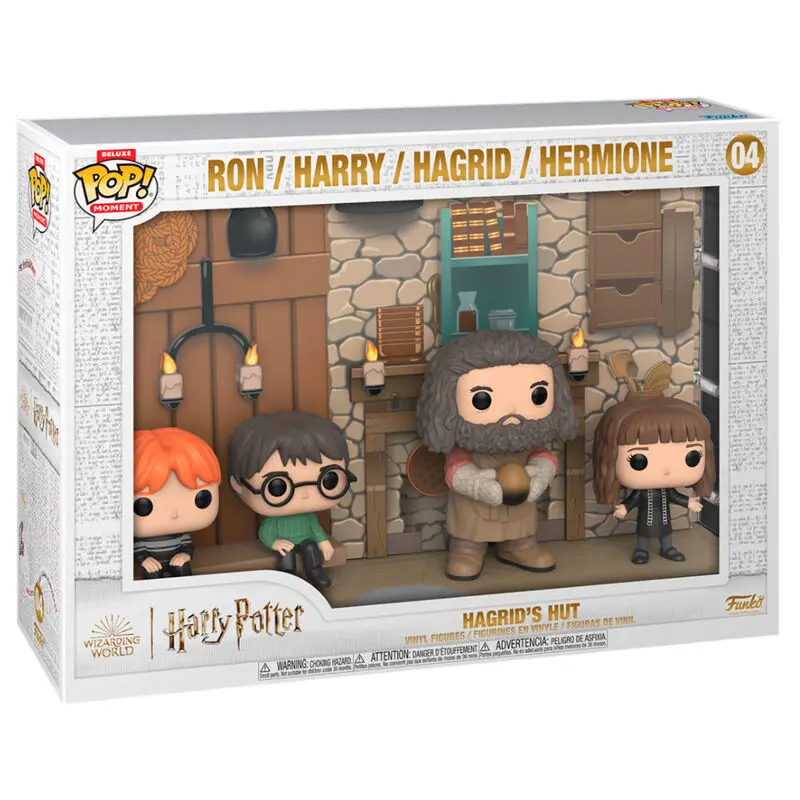 Harry Potter POP Moments Deluxe vinylové figúrky 4-Pack Hagrid's Hut 9 cm produktová fotografia
