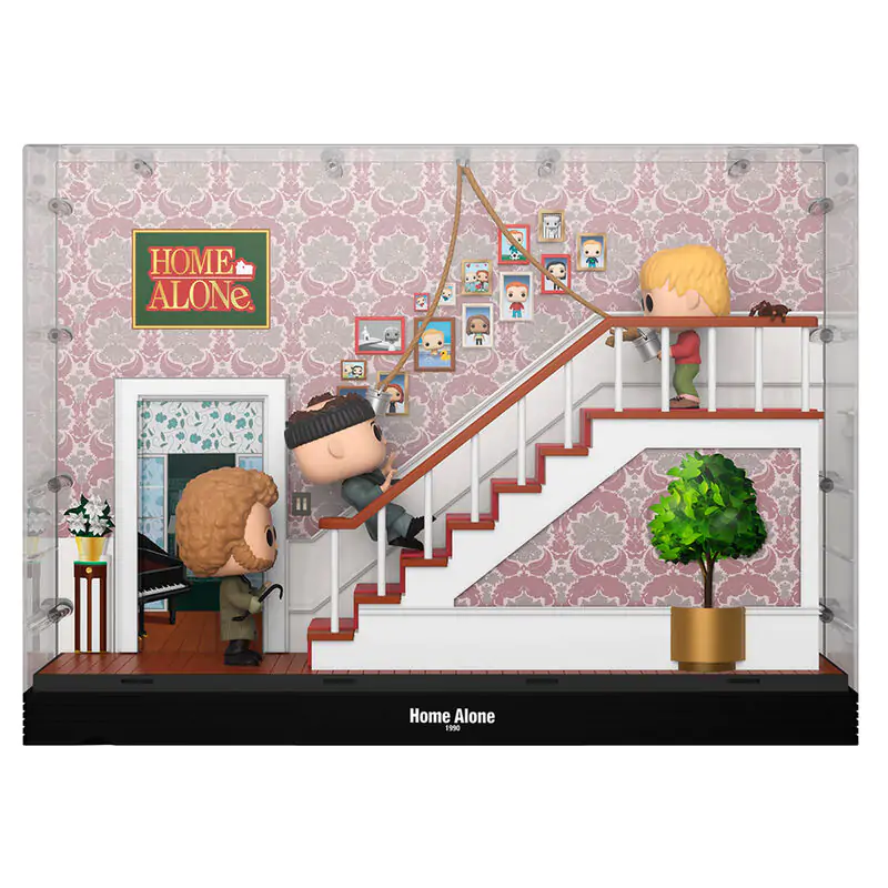 Funko POP figúrka Moments Deluxe Home Alone Staircase produktová fotografia