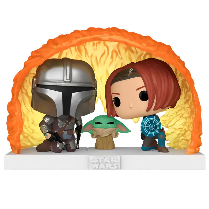 Funko POP figúrka Moments Star Wars The Mandalorian Grogu Force Barrier termékfotó