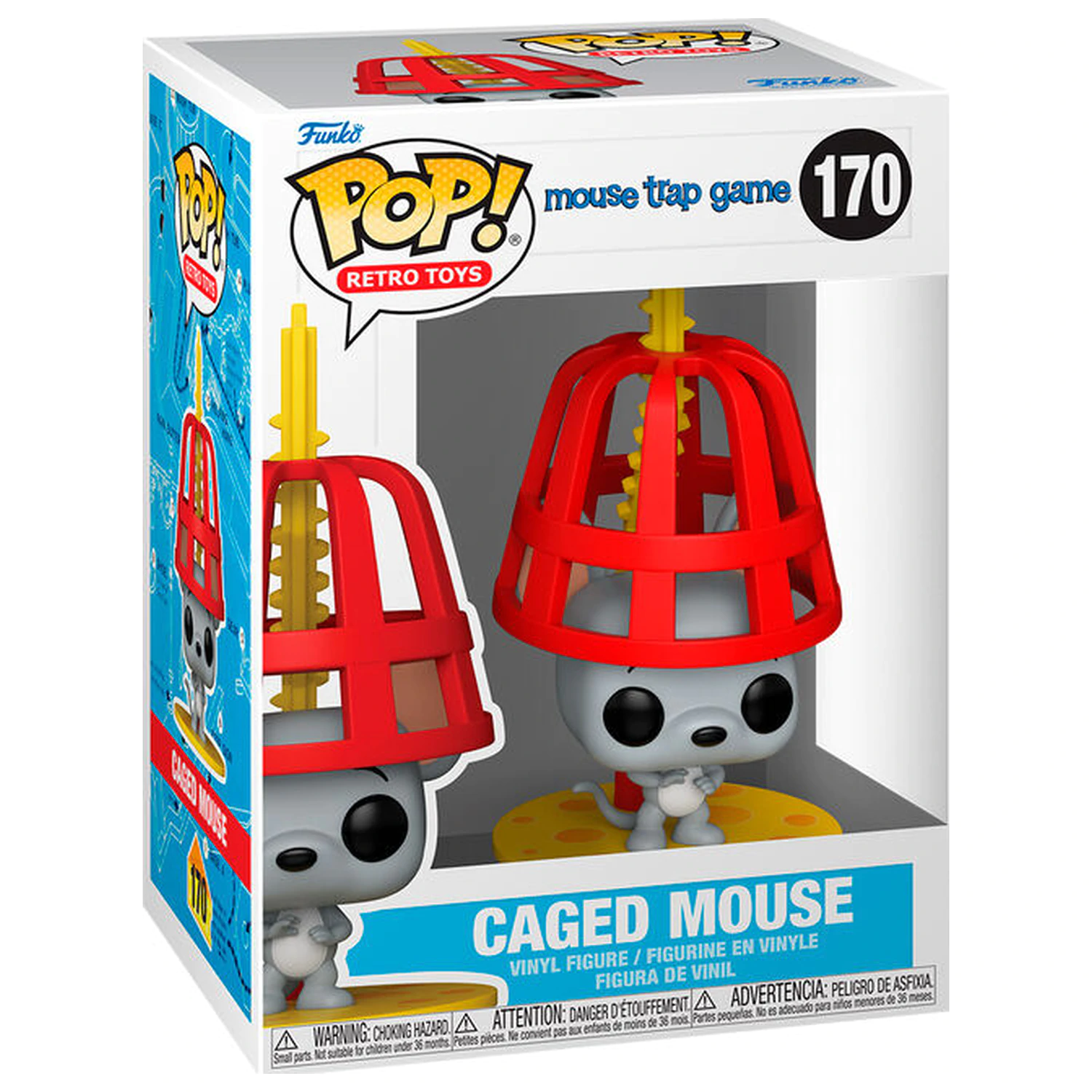 Funko POP figúrka Mouse Trap Game - Caged Mouse produktová fotografia