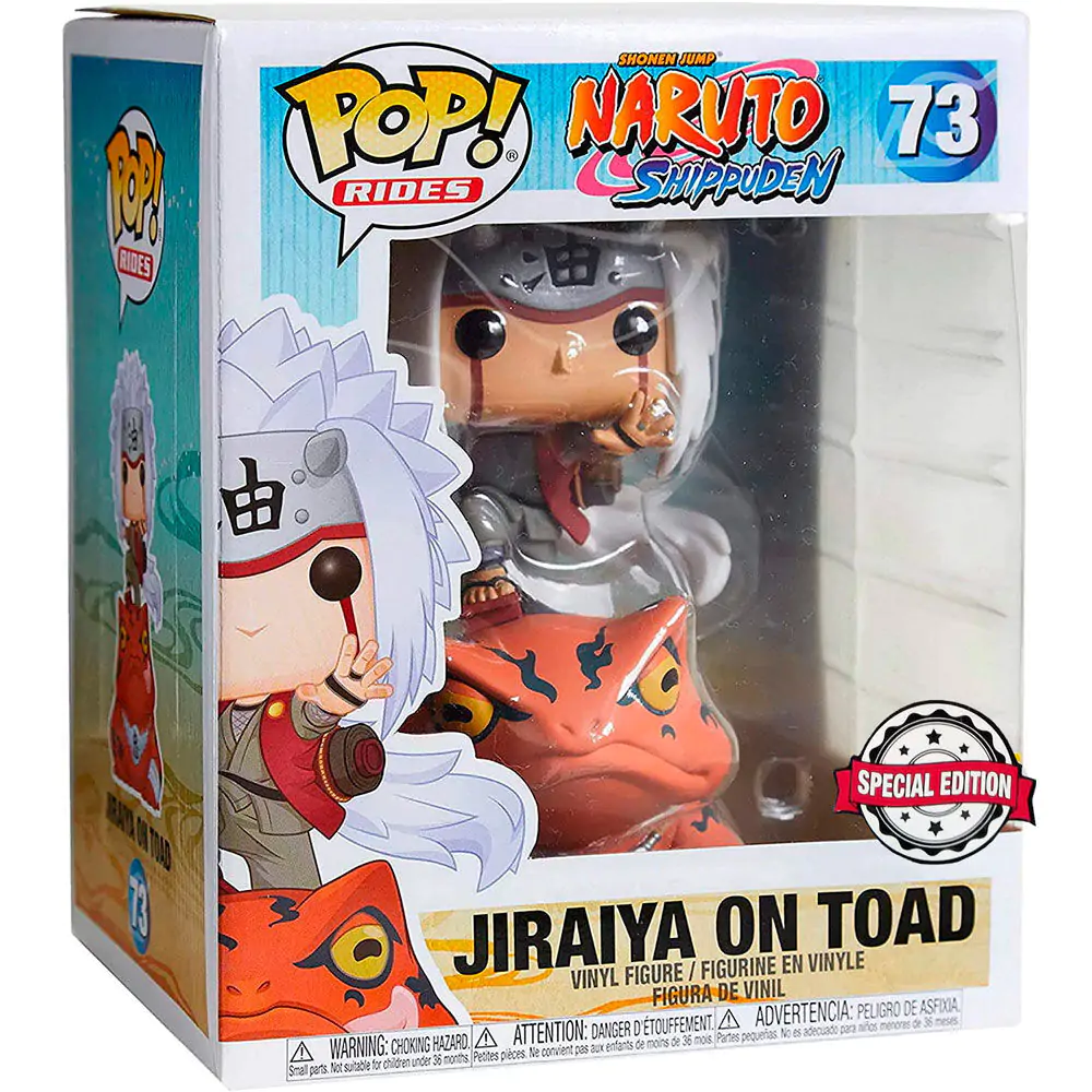 POP figúrka Naruto Shippuden Jiraiya na Žabe exkluzívne termékfotó