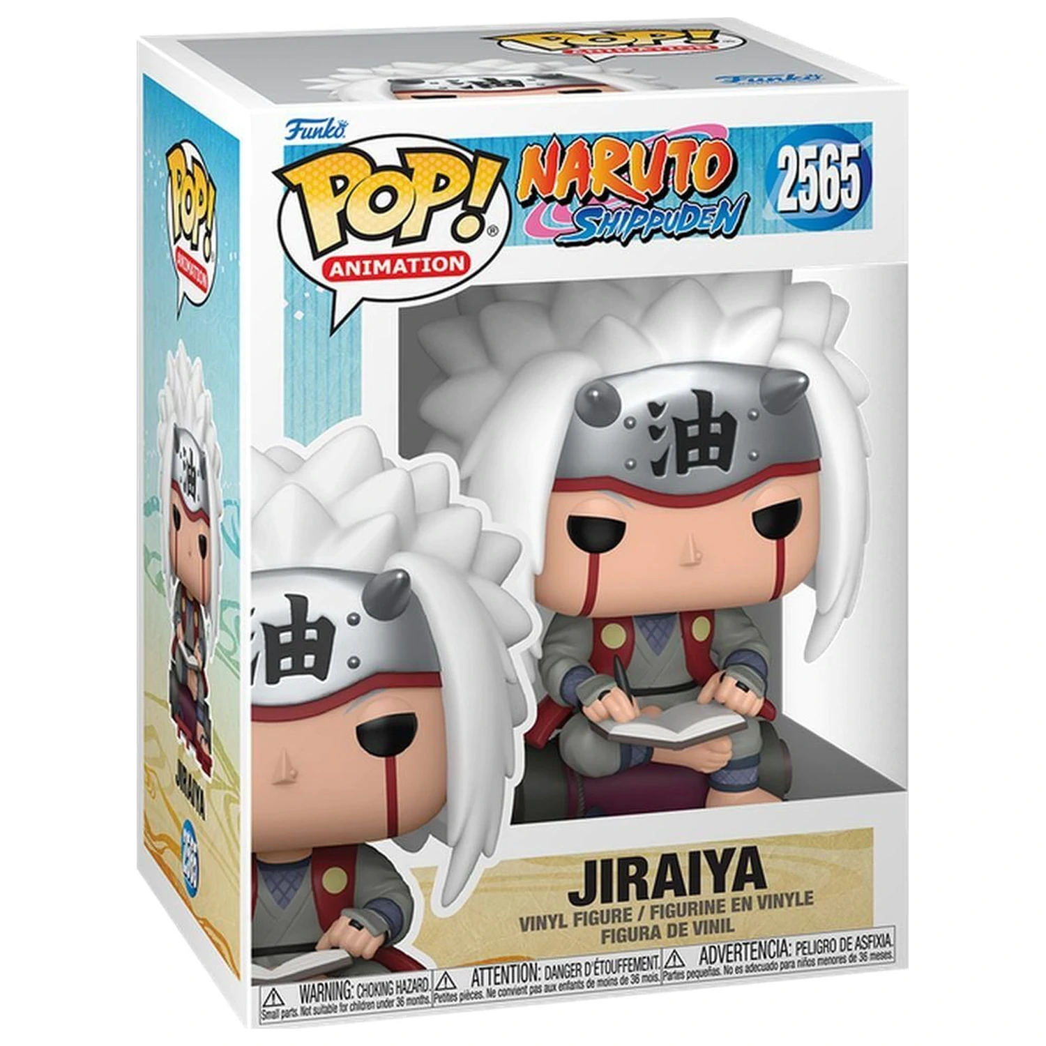 Funko POP figúrka Naruto Shippuden Jiraiya Reading Book produktová fotografia