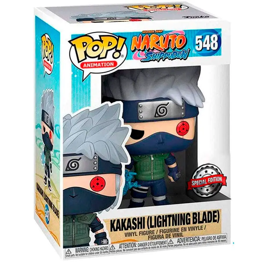 POP figúrka Naruto Shippuden Kakashi Blesková čepeľ Exkluzív termékfotó