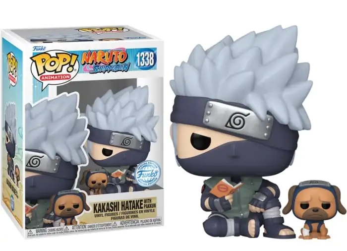 POP figúrka Naruto Shippuden Kakashi with Pakkun Exclusive produktová fotografia