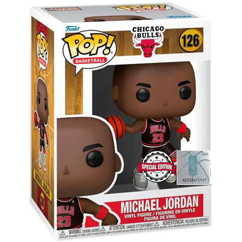 POP figúrka NBA Chicago Bulls Michael Jordan with Jordans Exclusive produktová fotografia