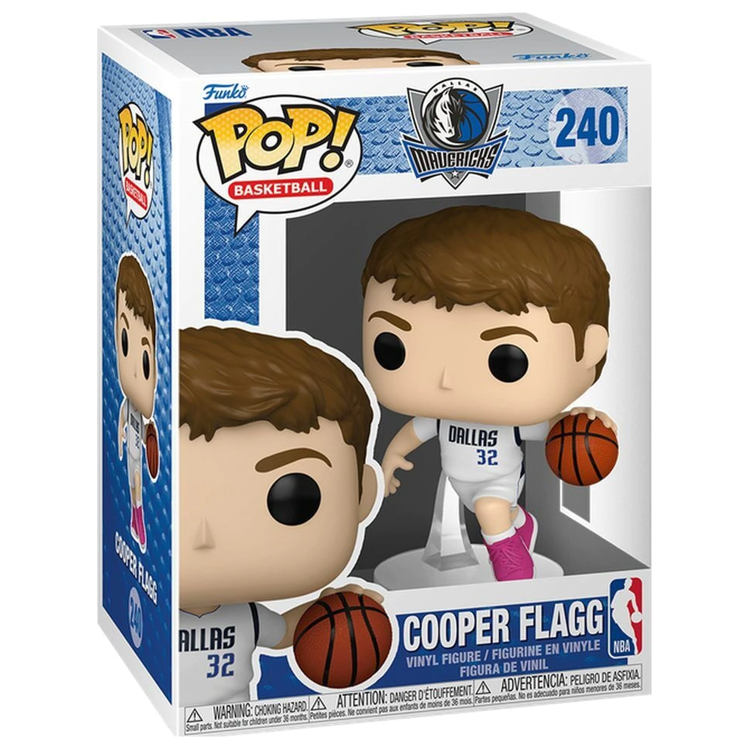 Funko POP figúrka NBA Dallas Mavericks Cooper Flagg produktová fotografia