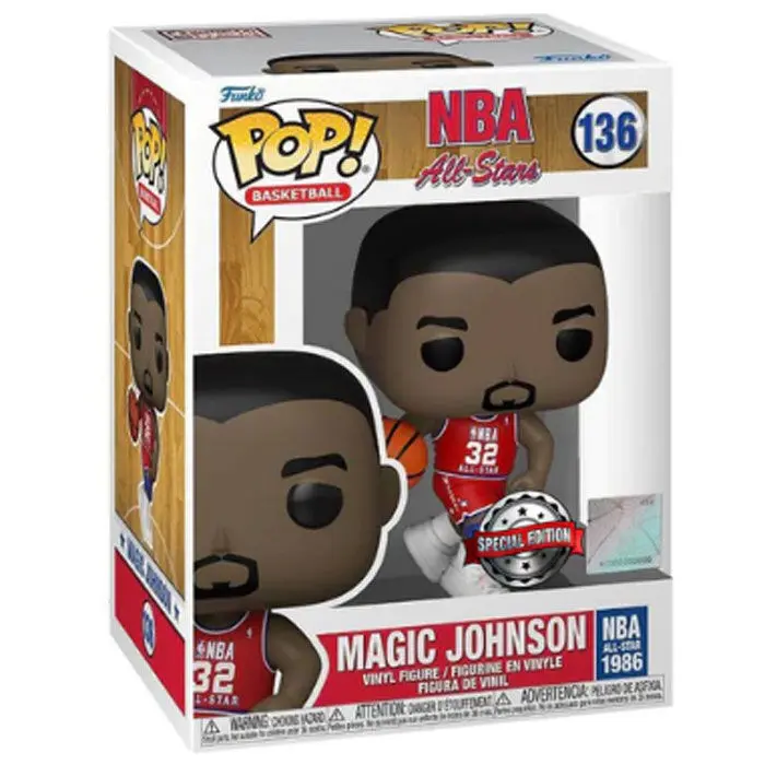 POP figúrka NBA Legends Magic Johnson Exclusive termékfotó