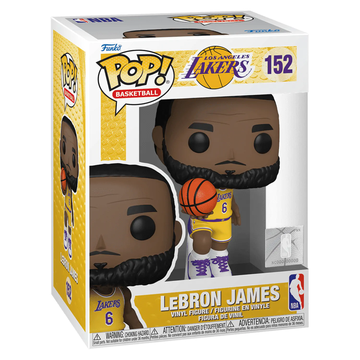 NBA POP! Sports vinylová figúrka LeBron James (Lakers) 9 cm produktová fotografia