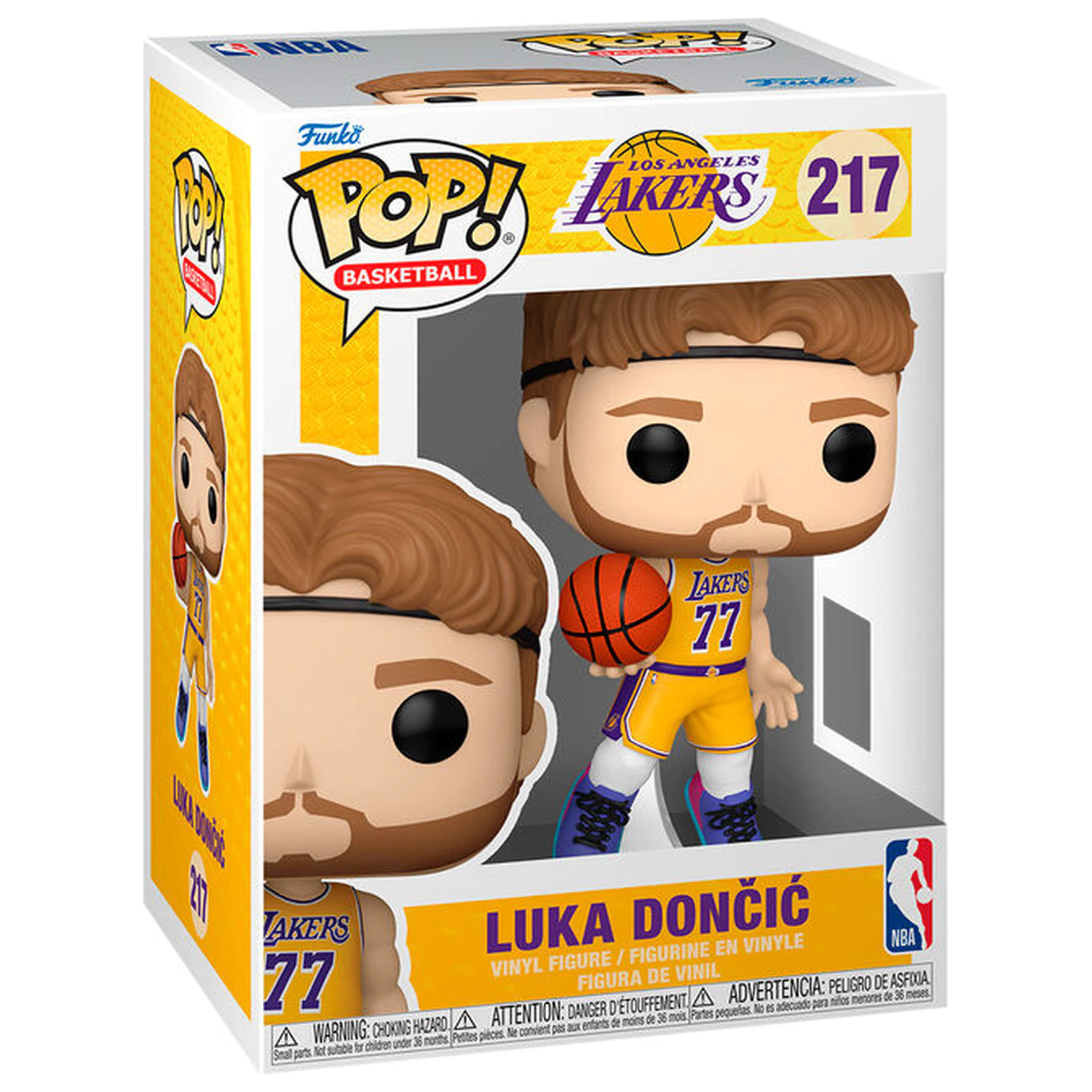 Funko POP figúrka NBA Los Angeles Lakers Luka Dončić produktová fotografia