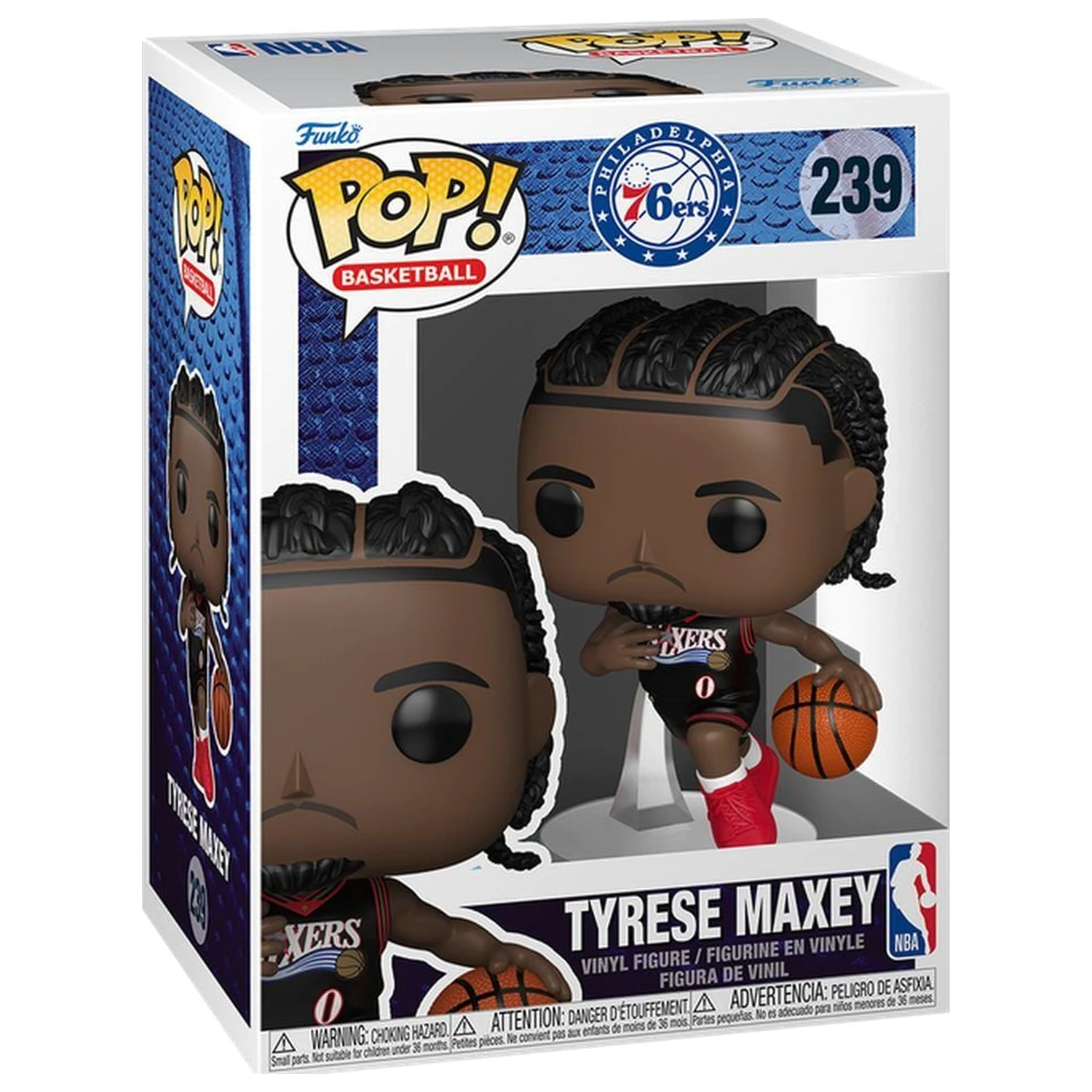 Funko POP figúrka NBA Philadelphia Tyrese Maxey produktová fotografia