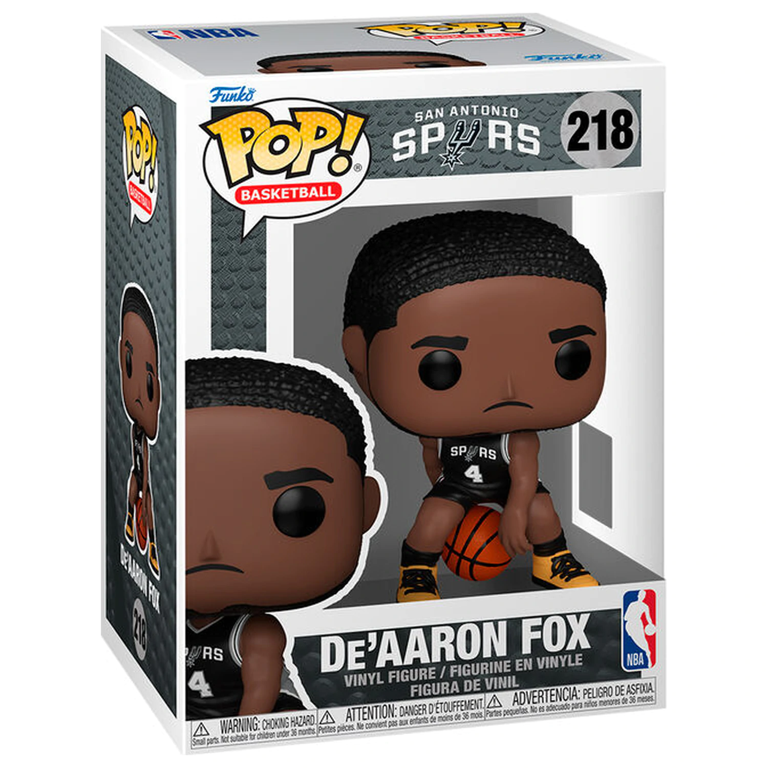 Funko POP figúrka NBA San Antonio Spurs De'Aaron Fox produktová fotografia