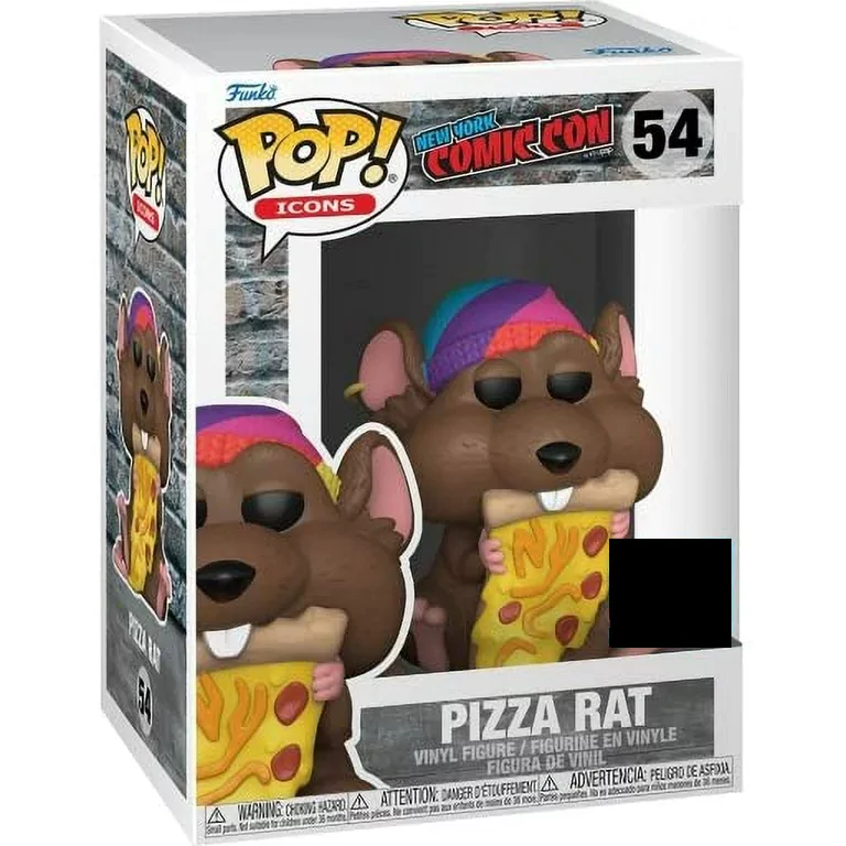 POP figúrka New York Comiccon Pizza Rat exkluzívne 10 cm termékfotó