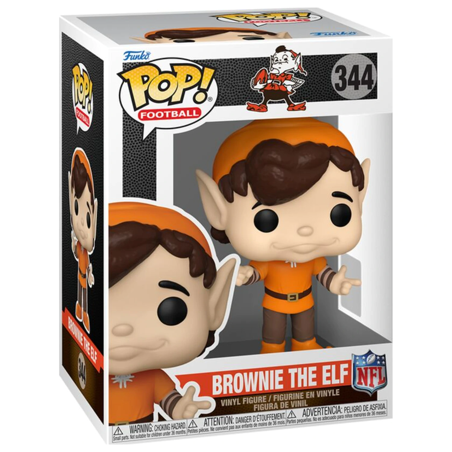 Funko POP figúrka NFL Brownie the Elf produktová fotografia