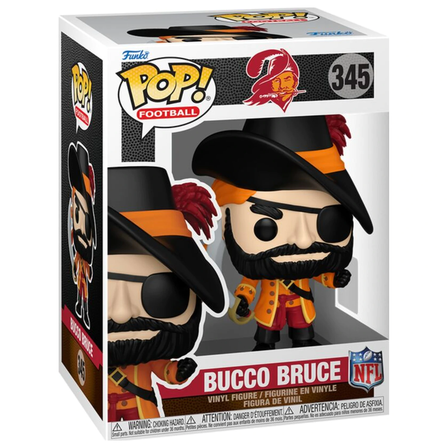 Funko POP figúrka NFL Bucco Bruce produktová fotografia