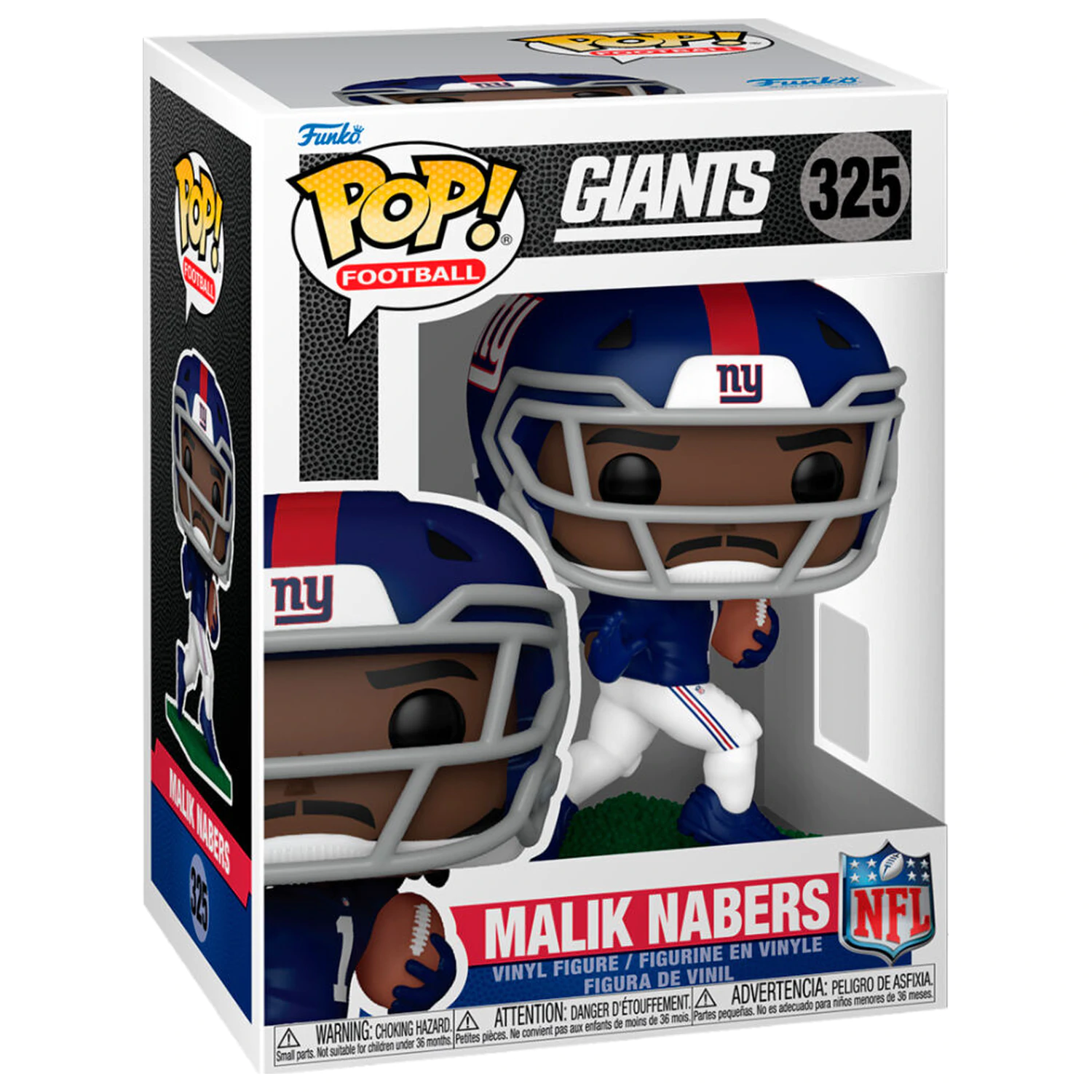 Funko POP figúrka NFL Giants Malik Nabers produktová fotografia