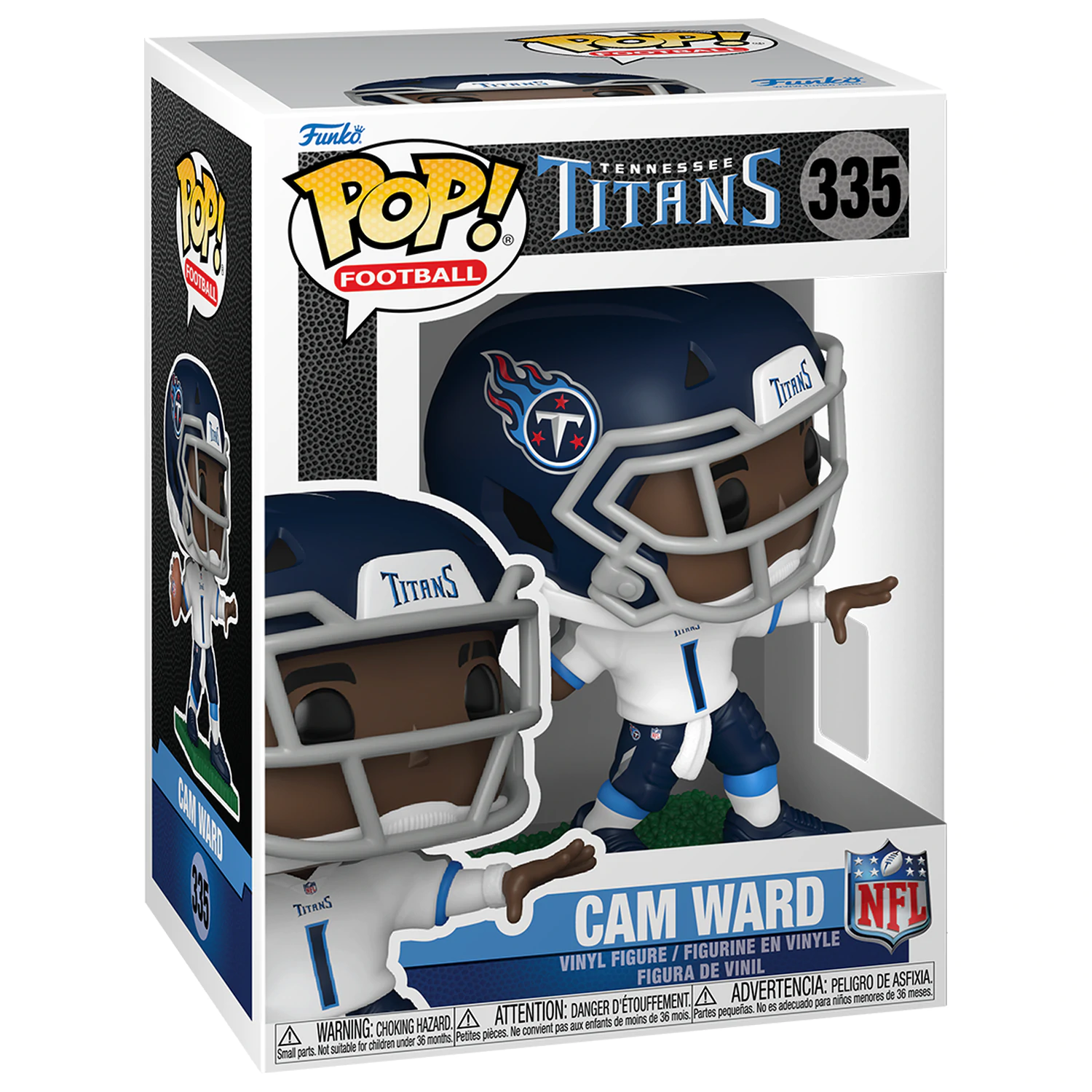 Funko POP figúrka NFL Tennessee Titans Cam Ward produktová fotografia