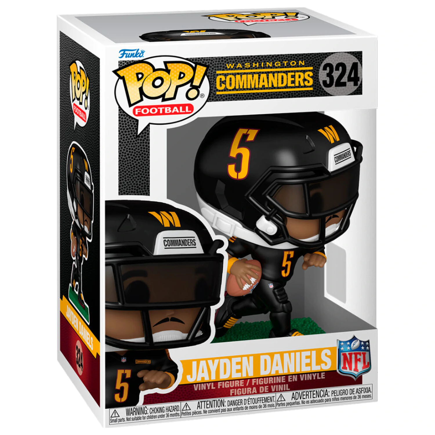 Funko POP figúrka NFL Washington Commanders Jayden Daniels produktová fotografia