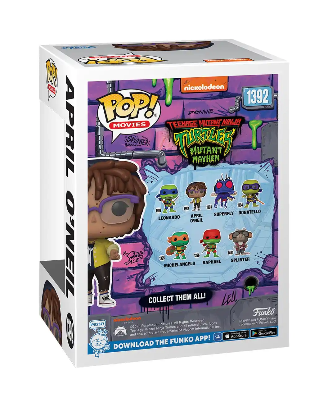 Figúrka POP Ninja Turtles April Oneil produktová fotografia