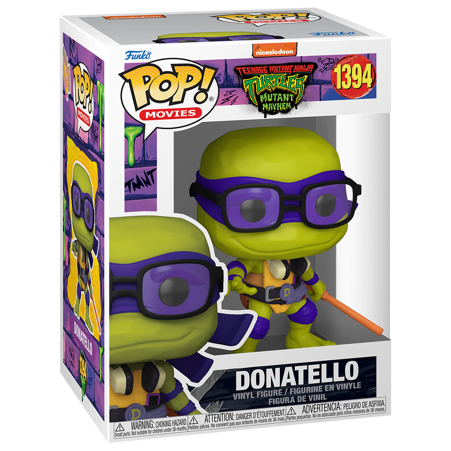 Figúrka POP Ninja Turtles Donatello produktová fotografia