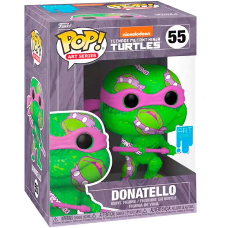 Figúrka POP Ninja Turtles Donatello Artist + Case Exclusive produktová fotografia